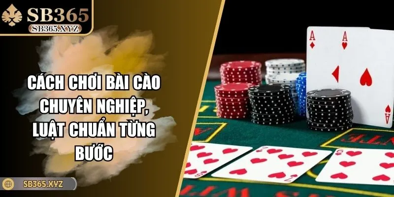 Cách Chơi Bài Cào Chuyên Nghiệp, Luật Chuẩn Từng Bước